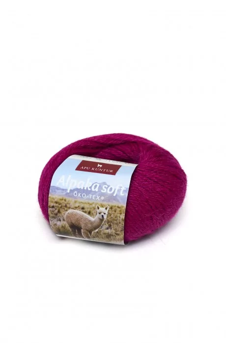 Alpaka Wolle SOFT 50g 100 Alpaka Superfine