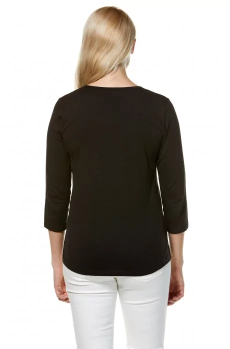Women's Organic Pima Cotton T-Shirt THREE QUARTER ARM 3/4