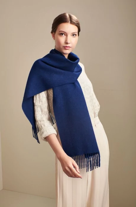 Woven scarf ADRIAN alpaca basic ladies gents KUNA Essentials