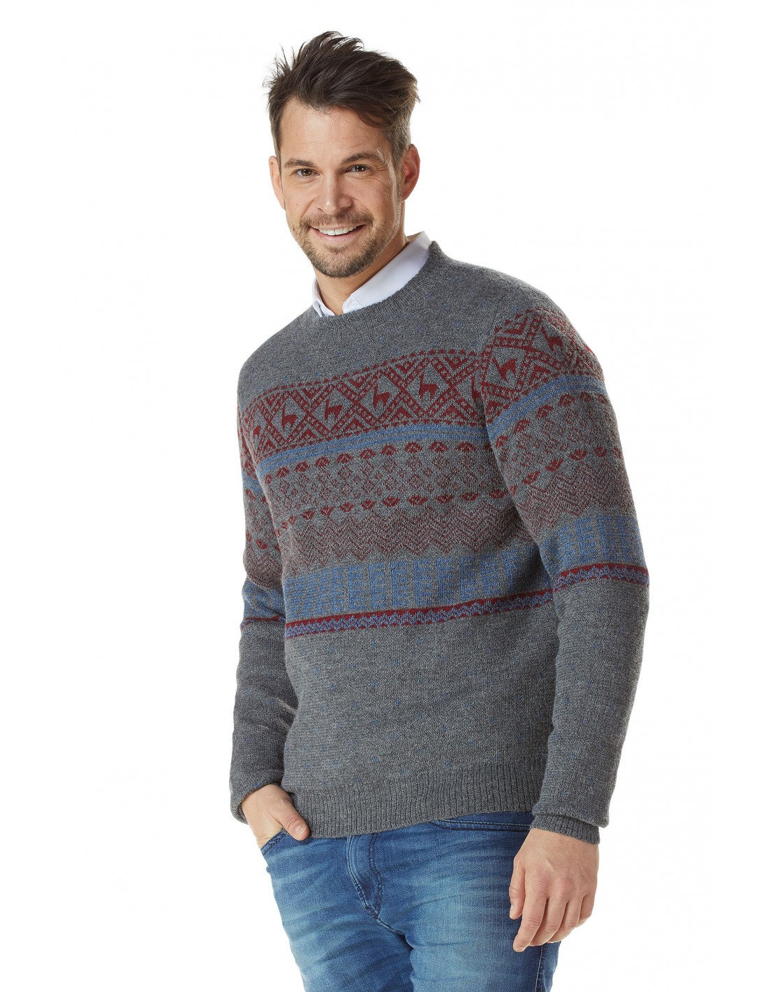 Pullover NEVADA Baby Alpaka Herren