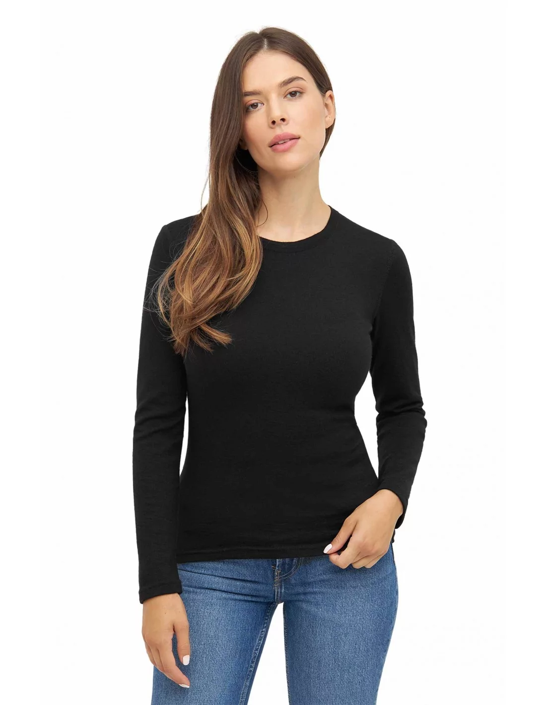 fitted womens long sleeve shirts