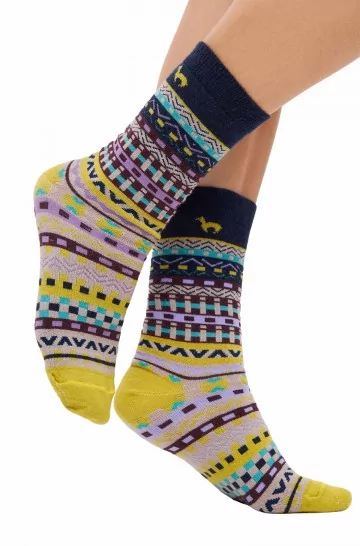 6er-Pack Premium Alpaka Socken DILAYA 2