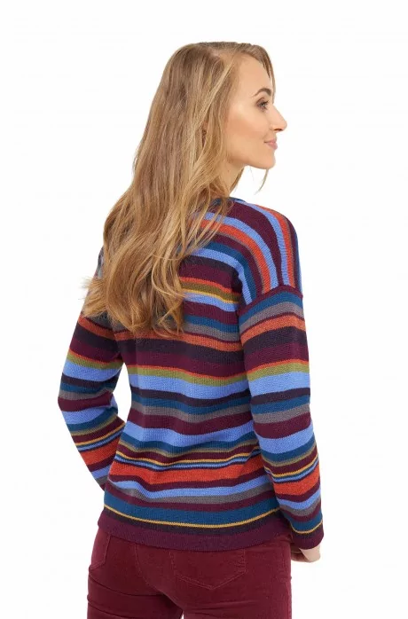 Alpaca sweater ARCO IRIS made from 100 baby alpaca