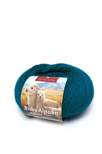 Alpaka Wolle REGULAR | 50g | 5er Pack | 100% Baby Alpaka | 36 Farben