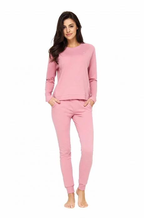 Alpaka Pyjama Damen Sweatshirt DREAMLINE aus Alpaka Baumwoll Mix