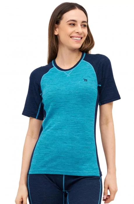 ANDEN ACTIVE Damen Thermo Shirt mit Premium Baby Alpaka