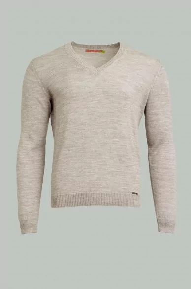 Herren Strickpullover ALAN Alpaka Basic von KUNA Essentials