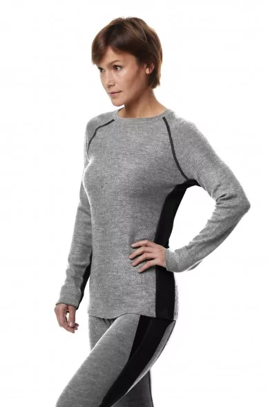 Thermo-Langarm-Shirt St. MORITZ für Damen mit Alpaka-Mix