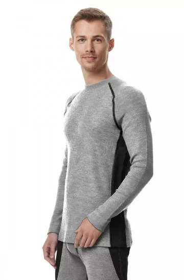 Thermo-Langarm-Shirt ST. MORITZ für Herren mit Alpaka-Mix 2