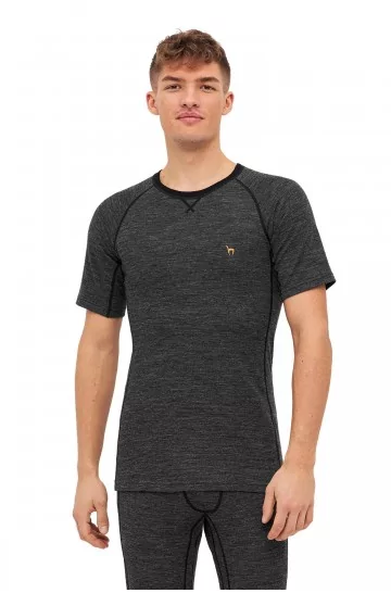 T-shirt thermique ANDEN ACTIVE pour hommes avec Premium Baby Alpaga