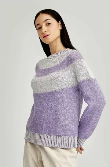 Alpaca sweater YDRIS made of 100% Baby Alpaca