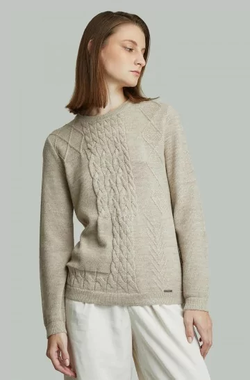 Alpaca sweater YANINA made of 100% Baby Alpaca