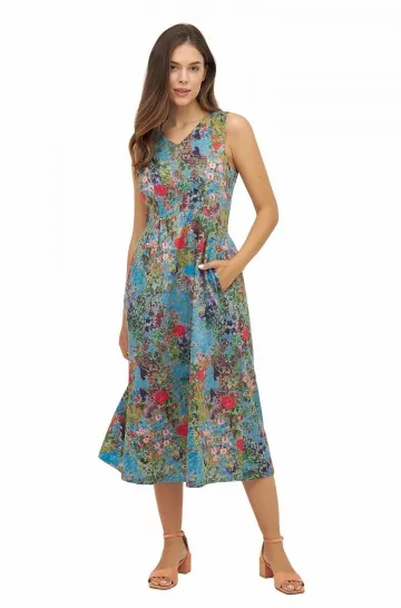 Kleid ARABELLA aus 100% Bio-Pima-Baumwolle